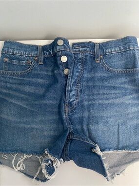 Vintage GAP High Rise Denim Shorts Y2K Festival Summer Blue Jean Shorts